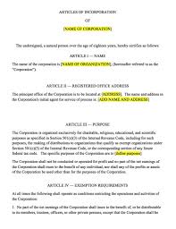 This topic in the library provides comprehensive advice and materials for anyone who is considering starting a nonprofit organization. Nonprofit Articles Of Incorporation Harbor Compliance