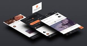 Android Appdevelopment Company Presentation Systnago App Interface Design Mockup Free Psd App Interface