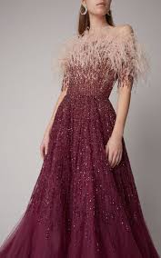 Coralie Ruffled Sleeve Satin Crepe Dress By Alex Perry Moda Operandi Tulle Gown Gowns Couture Dresses