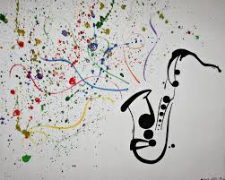 Music Adds Colour To A Life Lived In Black White By Studiorhapsody Deviantart Com On Deviantart Music Painting Color Theory Art