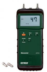 Extech 407910-NIST Heavy Duty Differential Pressure ...
