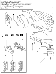 Black And Decker Mouse Sander Parts List Black Decker Ka1000 Type 1 Palm Grip Sander Spare Parts Part Shop Direct