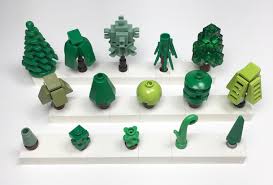 Trees And Bushes Lego Design Lego Tree Micro Lego