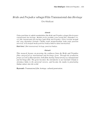 G tak mampu ku mengampuni diriku mama em bila ku cerna harunya arti doamu c yang kau panjatkan untukku saat ku bawa diriku g d semakin em c peluk hati kecil yang penuh dendam ini g d ajariku tuk menghapus sebuah rasa benci em c biarkan kasih lembutmu sentuh hatiku g d. Pdf Bride And Prejudice Sebagai Film Transnasional Dan Heritage