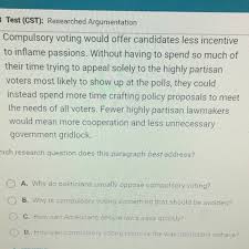 It comes to a situation when students, scholars, and scientists need to answer by considering a research paper, this work must be written accordingly. Which Research Question Does This Paragraph Best Address Brainly Com