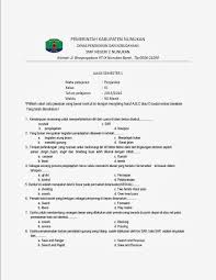 Untuk soal pilihan ganda soalbagus sudah mempostingnya di youtube pada channel soalbagus, dan linknya silahkan diklik dibawah ini. Soal Penjas Sd Kelas 1 Semester 1