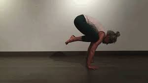 Kathryn Budig Yoga Challenge Pose Bakasana To Chaturanga Yoga Challenge Poses Kathryn Budig Yoga Yoga Challenge