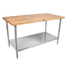 Choose from a variety of storage options for your kitchen island table. Kitchen Work Tables Shelves Restaurant Furniture