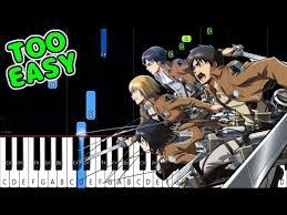 Shingeki no kyojin op 1 season 2「進撃の巨人 」op 3 ᴴᴰ 「shinzou wo sasageyo!」~ 1 minute length. Shinzou Wo Sasageyo Attack On Titan Season 2 Op Synthesia Piano Tutorial Golectures Online Lectures