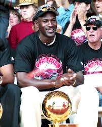 But, do we know who presented mj with his hall of fame trophy back in 2009? Michael Jordan With Trophy Chicago Bulls Framed Photo