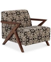 Vonna Printed Accent Chair Created For Macy S Macys Com Printed Accent Chairs Comfortable Accent Chairs Chair