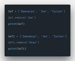 Clear() remove an item by index and get its value: Python List Delete How To Remove Element From List
