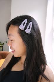 14k Gold Guinea Pig Hair Clips, 2PCS Purple Clouds Hair Clip, Acrylic  Handmade Hair Accessory, Hair Clip Gift, Hair Clip Pack