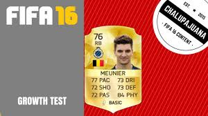 Belgian defender thomas meunier has made the switch from psg to borussia dortmund this summer. Fifa 16 Thomas Meunier Rb Growth Test Youtube
