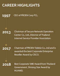 Proex (extensão, cultura e comunidade). Proen Corp Public Company Limited Apea Asia Pacific Enterprise Awards