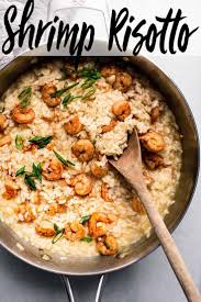 Easy Shrimp Risotto In 2020 Risotto Risotto Recipes Shrimp Risotto