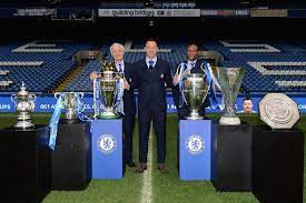He is the assistant head coach at the latter. Photo John Terry Stands With Trophy Haul After Signing New Chelsea Deal Football Talk Premier League News