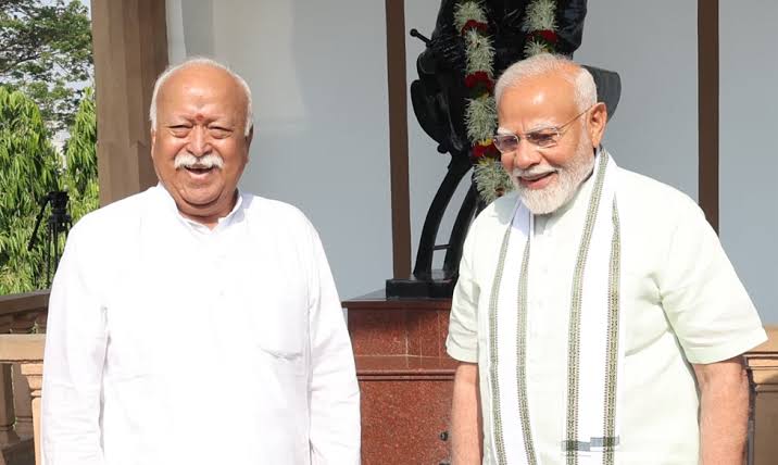 Dedicated his life to societal transformation: PM Modi wishes RSS chief Mohan Bhagwat on his 75th birthday - DD India