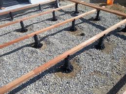 Der Justierfuss Justifix Ii Jk Ist Die Hohenverstellbare Distanz Zwischen Terrassen Unterkonstruktion Holzterrasse Terrasse Unterkonstruktion Douglasie Terrasse