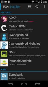 Note that this is included in older versions of cyanogenmod as a system application, so you will not be . Rom Installer Latest Version For Android Download Apk