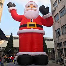 Nicholas.it is believed that nicholas was born sometime around. Giant Santa Claus Christmas Inflatable 50 Ft 15m Amazing Christmas