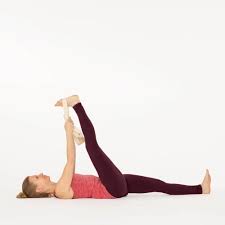 Start in standing position with your feet close together. Reclined Big Toe Pose Ekhart Yoga