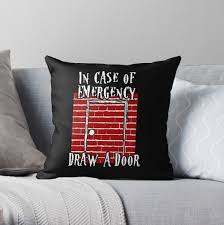 Michael keaton is a must in my opinion. In Case Of Emergency Draw A Door Beetlejuice Fan Art Quote Comforter By Graphicxbomb Redbubble