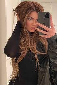 Golden Brunette Is The Hair Colour Everyone S Going To Be Asking For Post Lockdown And It S All Thanks To Kylie Jenner Kylie Hair Jenner Hair Honey Blonde Hair