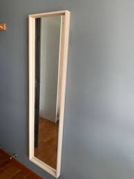 Ikea krabb home living room bedroom wall mountable mirror with brackets 44x40 cm. Ikea Mirror Wall Mounted Furniture Home Living Home Decor Mirrors On Carousell