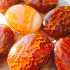 Fire Agate Gemstone Pillows The Witches Shield Of Gemstones Hot Flashes Fire Agate Hot Flashes Agate Gemstone