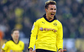 Mario Gotze Bayern X Dortmund Long Sleeve Tshirt Men Mario Bayern