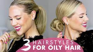 Conditioner is not only okay for oily hair types to use but also necessary, as it provides a healthy dose of hydration, nourishment, and protection that your hair can't. Hairstyles For Greasy Oily Hair 3 Styles That Hide Oily Roots