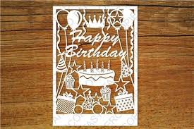 Free Svg Happy Birthday Card Svg Files For Silhouette Cameo And Cricut Free Happy Birthday Cards Cricut Birthday Cards Happy Birthday Cards