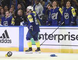 Even Nhl All Stars Were Taking Their Hats Off To Nikita Kucherov Nhl Nhl All Star Game All Star