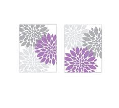 Purple color advantages in home decor so, we offer a lot of designs for bathroom wall tiles in purple color degrees, we hope that this win you like. Floral Photography Prints 8x10 Purple Wall Art Set Of 3 Prints Flower Artwork 11x14 Purple Bathroom Wall Decor Bedroom Nursery Photos Color Art Collectibles Seasonalliving Com