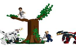 In most cases, velociraptors mainly are too scared of tyrannosaurs and dare not attack them, but at rare times, a velociraptor will successfully kill off a tyrannosaurus. Lego Ideas Jurassic Park Iii The Raptor Trap