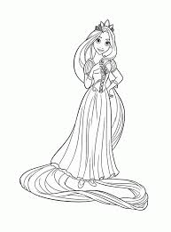 Download and print free disney rapunzel coloring pages. Rapunzel Printable Coloring Pages Coloring Home