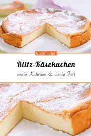 blitz kasekuchen nur 7 zutaten rezept kalorienarme desserts wenig kalorien lecker