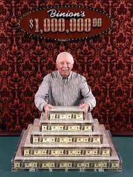 David Stanley Finally Got His Hands On A Million Dollars Cash At Binion S Gambling Hall In Downtown Las Vega Las Vegas Trip Downtown Las Vegas Las Vegas Nevada