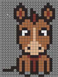 Horse Perler Bead Pattern By Jeromediy Mon Modele De Cheval Poney Pour Perles A Repasser Perle A Repasser Modeles Pixel Art Perles A Repasser