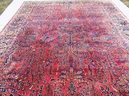 Antique Sarouk 9 X11 Antiques Bohemian Rug Rugs