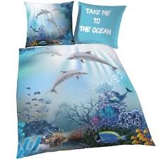 Die klassischen strukturen der basisfarben werden von dezenten türkisfarbenen längsstreifen durchbrochen und verleihen dem dessin einen lebhaften. Delfin Bettwasche In Biber 80x80 135x200 Cm Real De