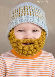 Crochet Bobble Beard Pattern Multiple Sizes Ashlee Marie Real Fun With Real Food