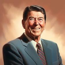 1981 ORIGINAL Reagan Art