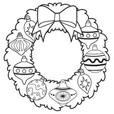 Supercoloring.com is a super fun for all ages: Christmas Wreath Coloring Pages Part 7