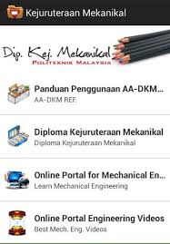 Laporan industri pelajar politeknik jurusan diploma kejuruteraan awam sesi disember 2015. Kejuruteraan Mekanikal For Android Apk Download