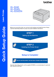The printer driver will be listed as brother mono universal printer (pcl). Brother Hl 5240 Quick Setup Manual Pdf Download Manualslib