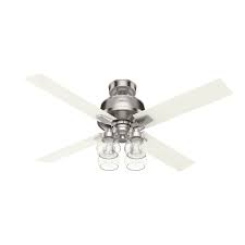 How do i register my new fan? Hunter Vivien 4 Light 52 Indoor Ceiling Fan In Brushed Nickel Lightsonline Com