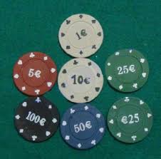 Texas Holdem Rules Chip Values Colorful Poker Chips With A