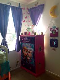 Elsa And Anna Frozen Dresser Princess Room Decor Disney Princess Room Girls Room Decor